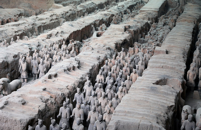 Терракотовая армия в Сиане, Китай