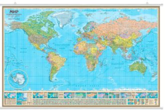 Как искажены размеры России на карте мира и как её видят в других странах