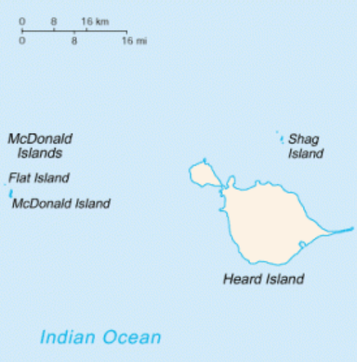 Острова Херд и Макдональда 1