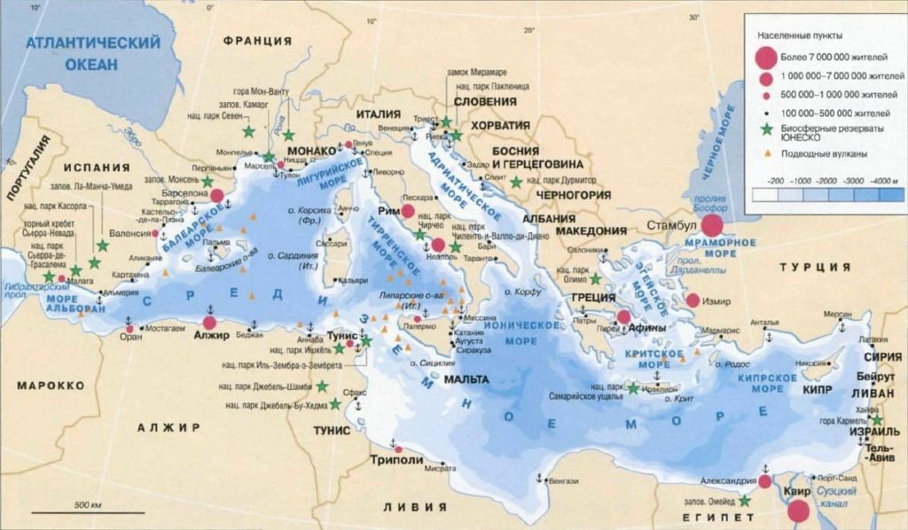 Страны Средиземноморья 1